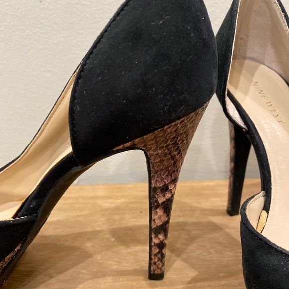 Nine West Shoes - Nine West - 6.5 - Black Suede - Closed Toe